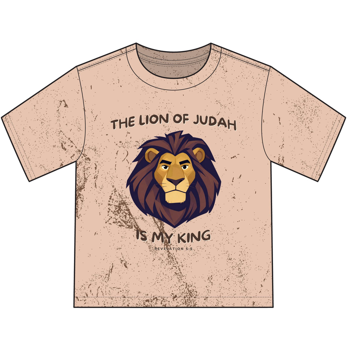The Lion of Judah Is My King Tee - Youth